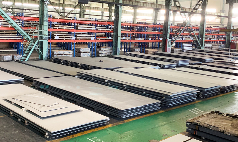 Stainless steel plate