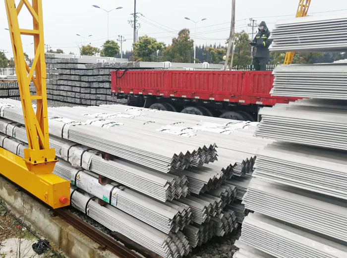 Stainless steel angle